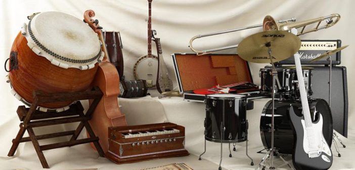 collection-of-musical-instruments