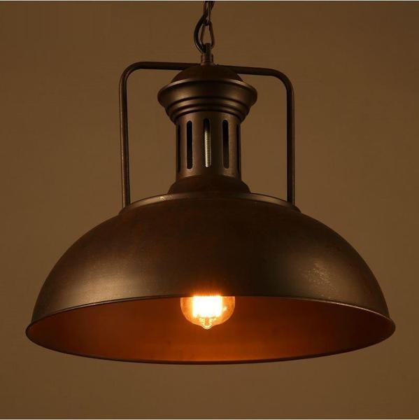 American-vintage-retro-industrial-art-iron-lampshade